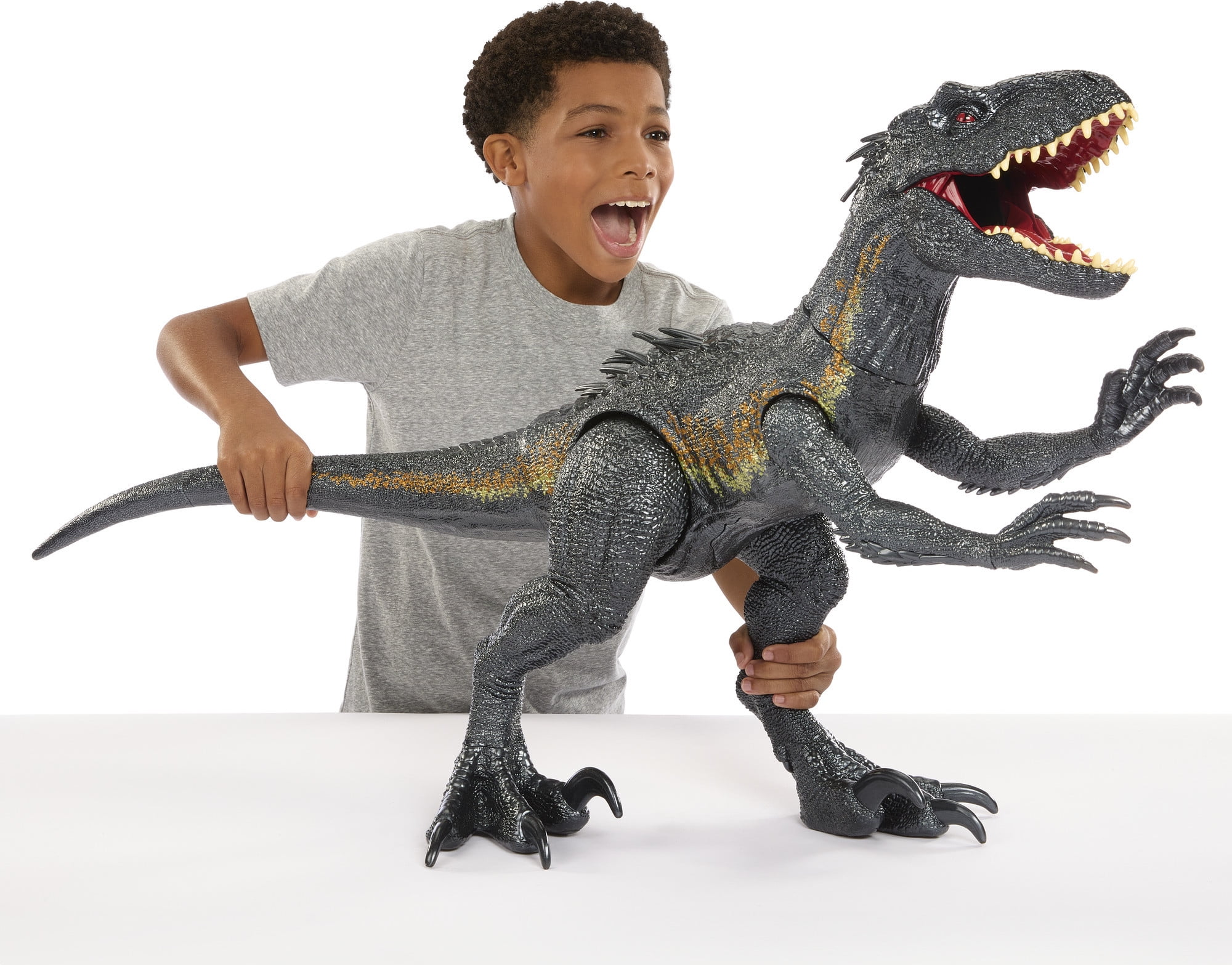 Jurassic World Fallen Kingdom Dinosaur Toy Super Colossal Indoraptor Figure Walmart