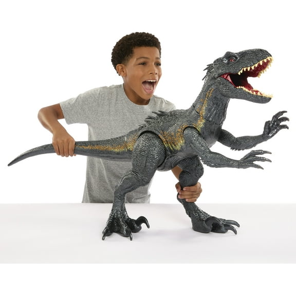 Jurassic World: Fallen Kingdom Dinosaur Toy, Super Colossal Indoraptor Figure