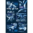 thumbnail image 1 of Jurassic World: Fallen Kingdom - Grid Wall Poster, 14.725" x 22.375", 1 of 3