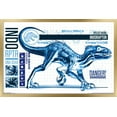 thumbnail image 1 of Jurassic World: Fallen Kingdom - Indo-Raptor Wall Poster, 14.725" x 22.375", Framed, 1 of 3