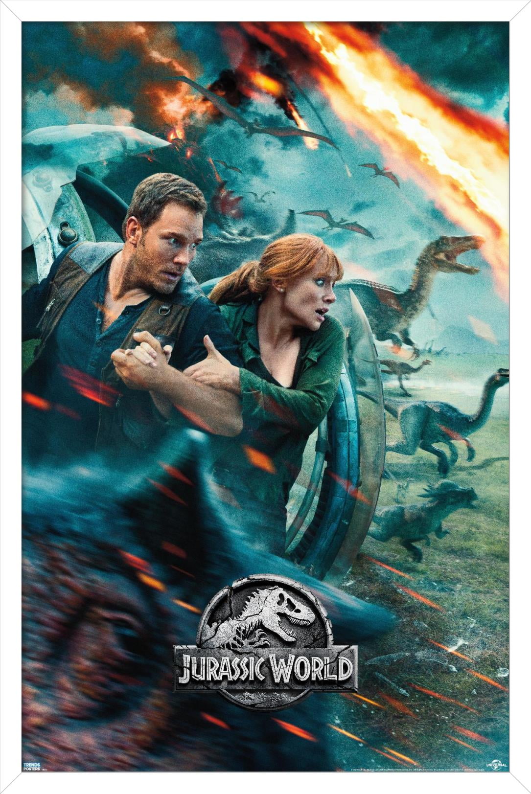 Jurassic World: Fallen Kingdom - One Sheet Wall Poster, 22.375" x 34 ...