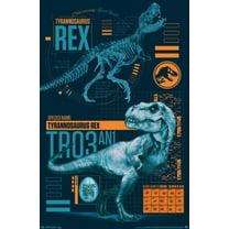 Jurassic World: Fallen Kingdom - T-Rex Wall Poster, 22.375" x 34"