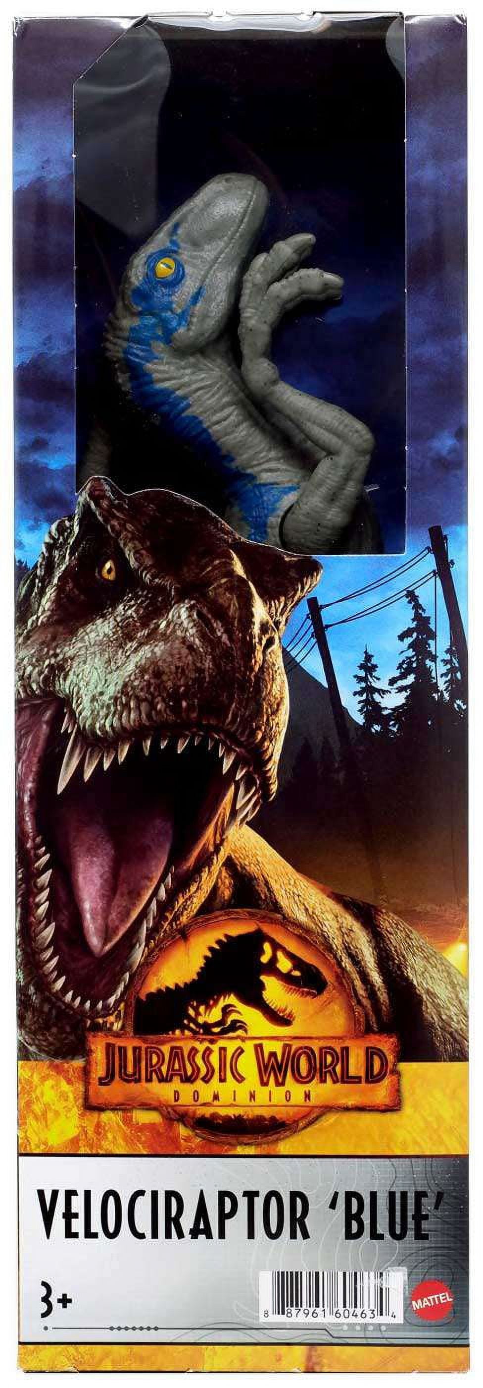 Jurassic World Fallen Kingdom Velociraptor Blue Action Figure (12, 2022