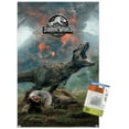 thumbnail image 1 of Jurassic World: Fallen Kingdom - Volcano Wall Poster with Push Pins, 14.725" x 22.375", 1 of 3