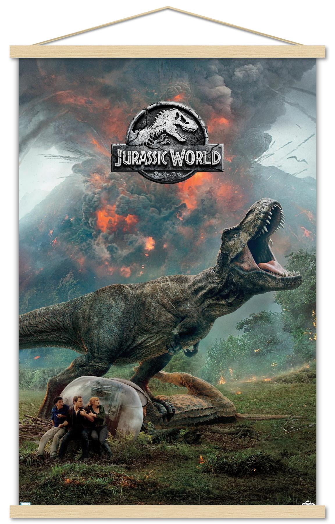 Jurassic World: Fallen Kingdom - Volcano Wall Poster, 22.375