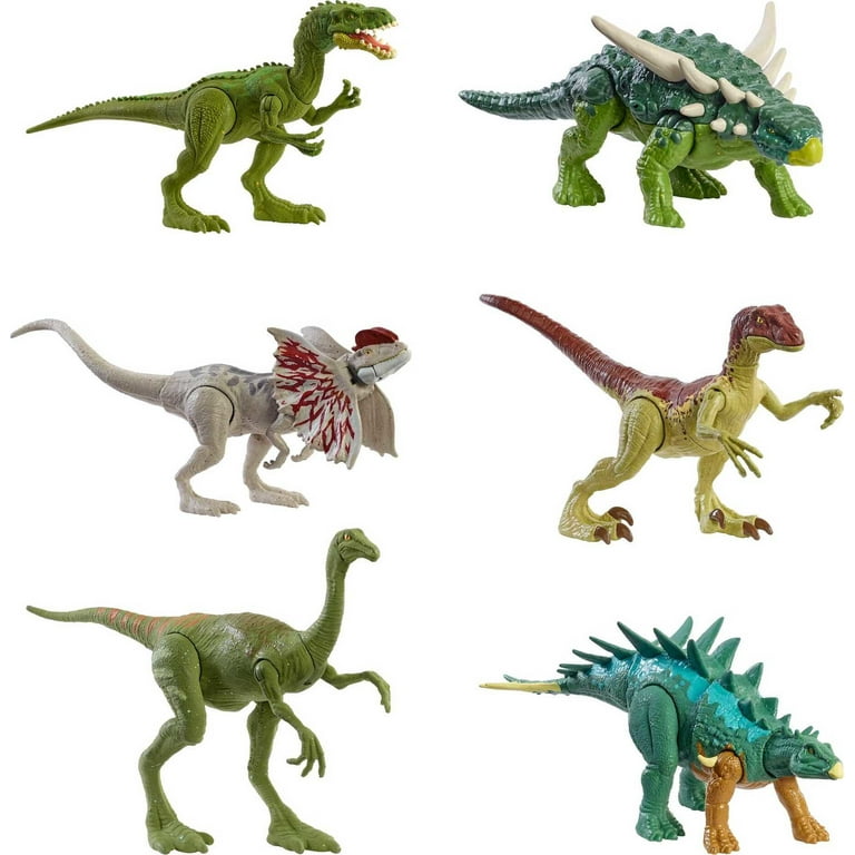 Jurassic World Fierce Force Collection of Dinosaur Action Figures with  Strike Feature (7 inch) - Walmart.com