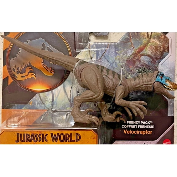 Jurassic World Frenzy Pack Velociraptor Dinosaur Figure