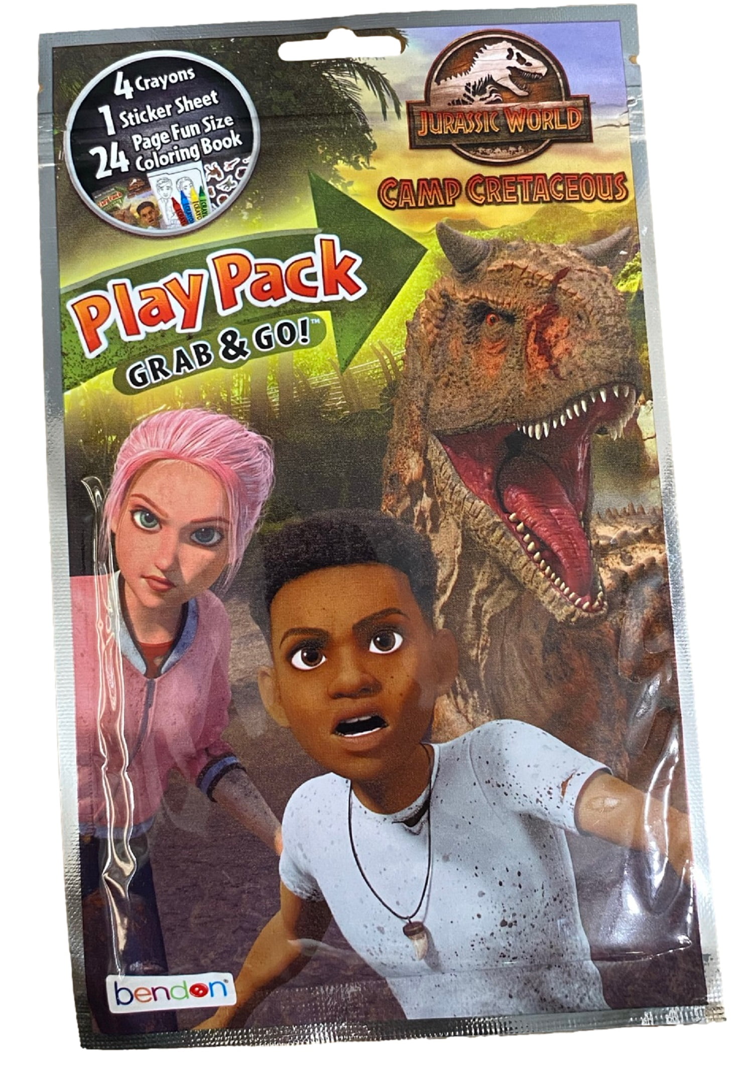 Jurassic World Grab and Go Play Pack Party Favors 12ct