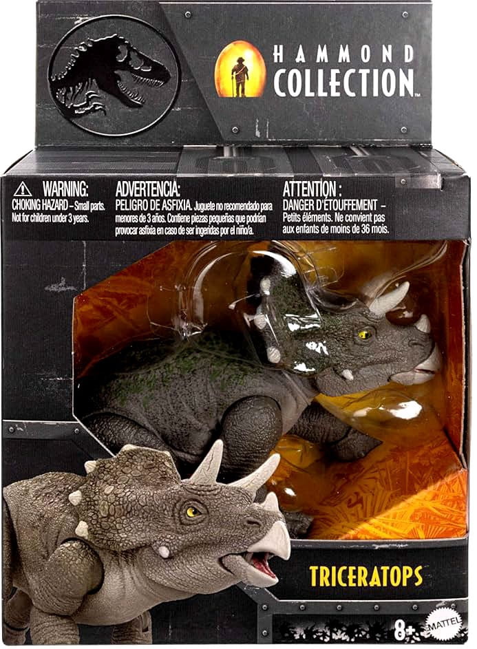 Jurassic World Hammond Collection Juvenile Triceratops Action Figure