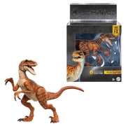 Jurassic World Hammond Collection Velociraptor Tiger Dinosaur Action Figure, 13 Points Articulation