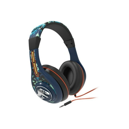 eKids - Jurassic World Wired Over-the-Ear Headphones - Black