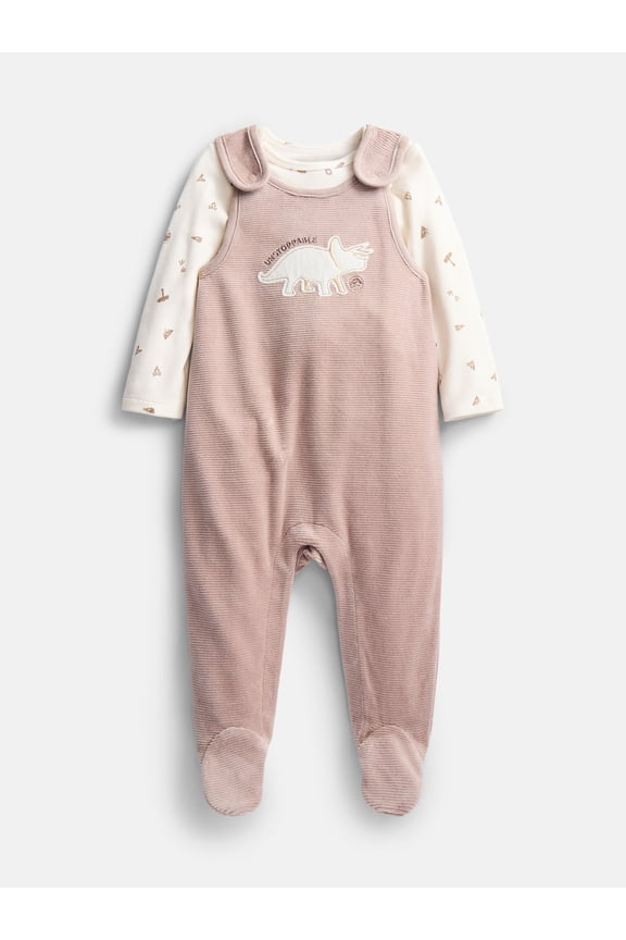 Infant Footed Overall Set, Sizes Newborn-6/9M