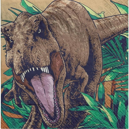 Jurassic World 'Into the Wild' Lunch Napkins (16ct)
