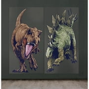 Jurassic World 'Into the Wild' Plastic Scene Setter Backdrop (2pcs)