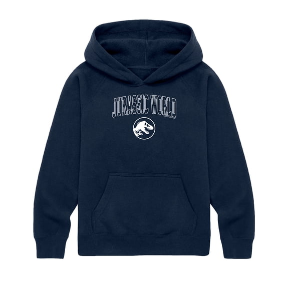 Jurassic World - JW Collegiate - Youth Boys Fleece Hoodie Sweatshirt