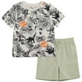 thumbnail image 1 of Jurassic World Jurassic Park Blue T-Shirt and Shorts Outfit Set Toddler to Big Kid, 1 of 5