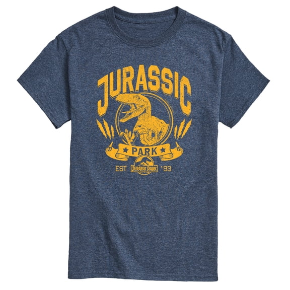 Jurassic World - Jurassic Park Collegiate - Men's Short Sleeve Graphic T-Shirt