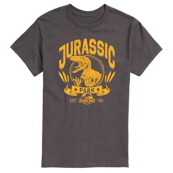 Jurassic World - Jurassic Park Collegiate - Men's Short Sleeve Graphic T-Shirt