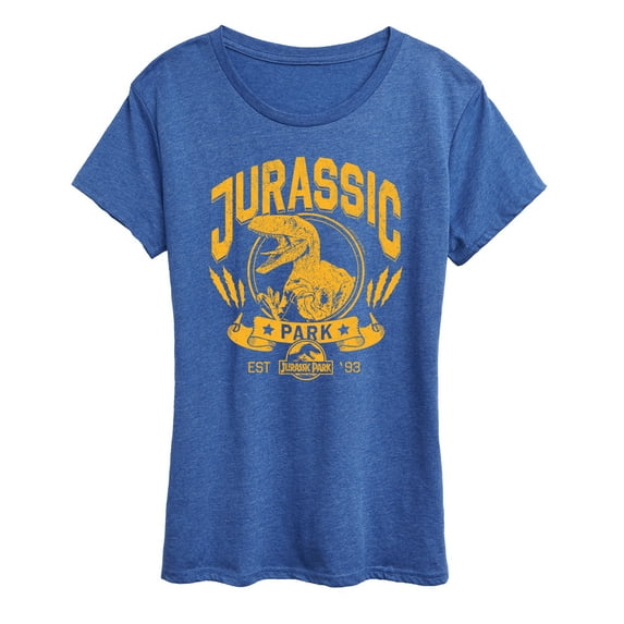 Jurassic World - Jurassic Park Collegiate - Women's Short Sleeve Graphic T-Shirt