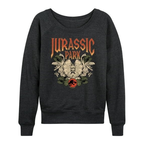 Jurassic World - Jurassic Park Dino Group - Women's French Terry Long Sleeve Pullover