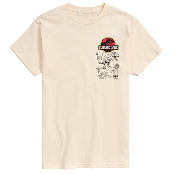 Jurassic World - Jurassic Park Dinos - Men's Short Sleeve Graphic T-Shirt