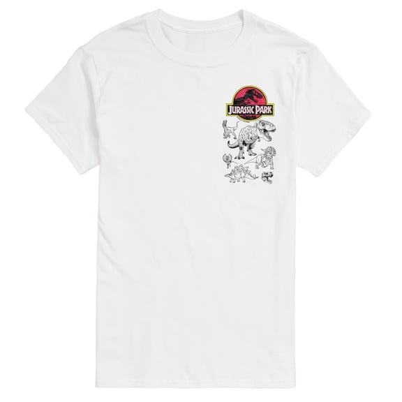 Jurassic World - Jurassic Park Dinos - Men's Short Sleeve Graphic T-Shirt