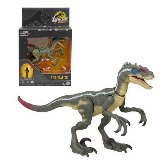 Jurassic World Jurassic Park III Hammond Collection Velociraptor Dinosaur Action Figure (3.75 in tall)