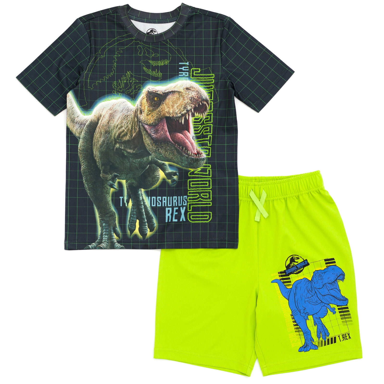 Jurassic Customs Tシャツ XLサイズ Jurassic World T-Rex dinosaur 2 sided t-shirt Child 14-16 XL
