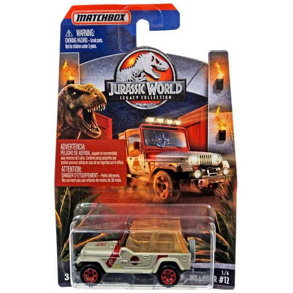 Jurassic World Legacy Collection '93 Jeep Wrangler #12 Diecast Vehicle