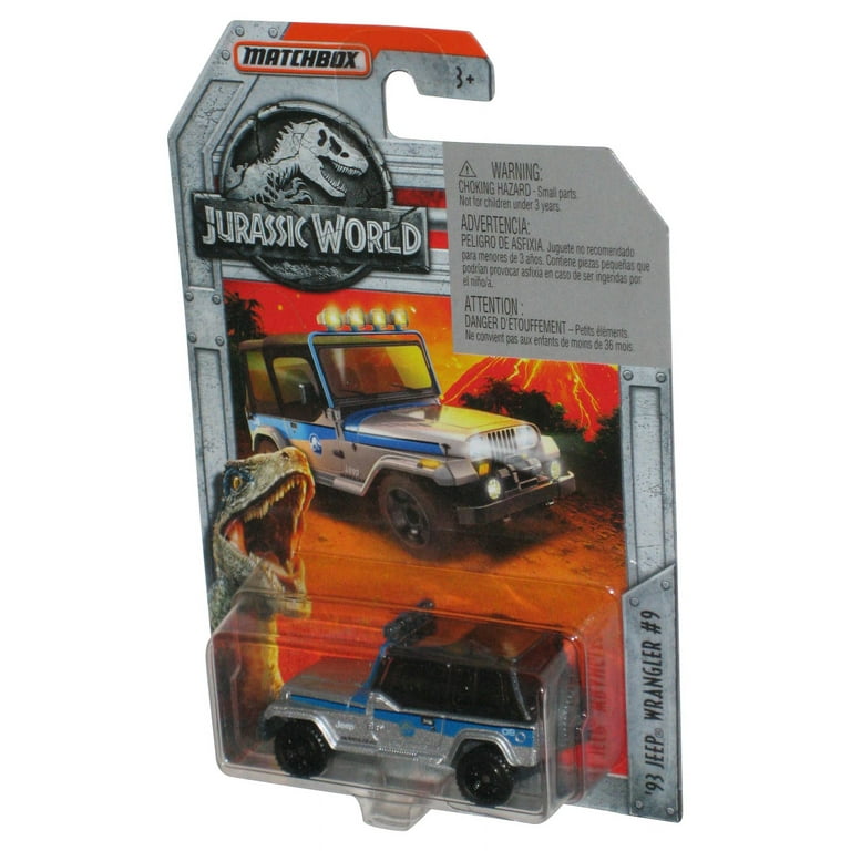 Jurassic world jeep wrangler matchbox new arrivals