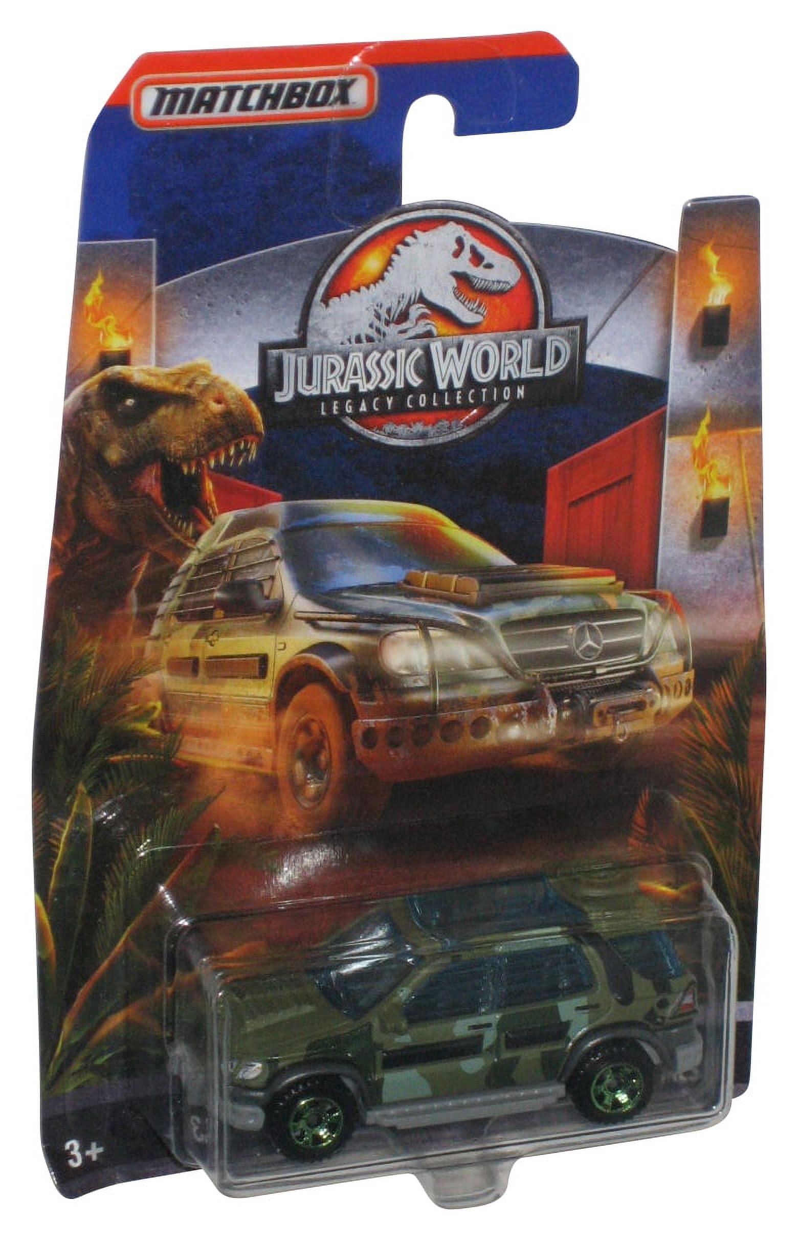 Jurassic World Legacy Collection 97 Mercedes Benz ML320 2017 Matchbox Toy Car 3 6 Walmart