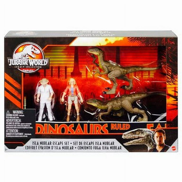 Jurassic world legacy collection isla nublar escape 2025 set