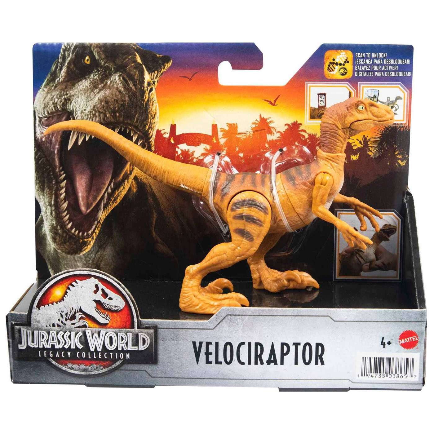 Raptor R Toy Velociraptor Jurassic Park Toy
