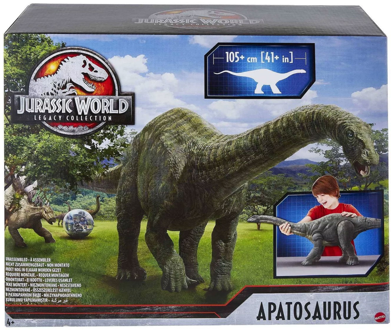 JURASSIC WORLD LEGACY COLLECTION Apatosaurus Posable Figurine