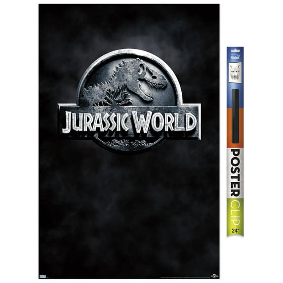 Jurassic World - Logo Wall Poster, 22.375" x 34"