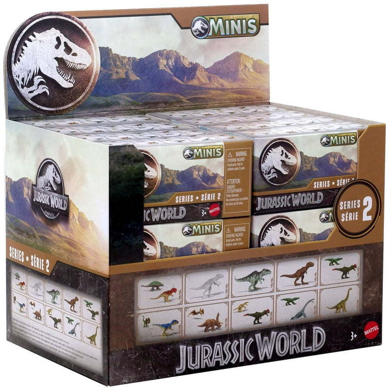 Jurassic World MINIS 2024 Series 2 Mystery Box (24 Packs