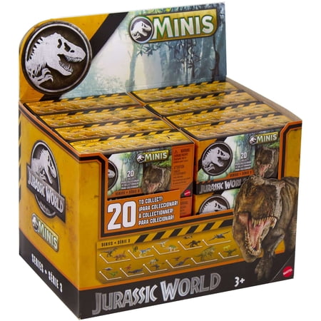 Jurassic World MINIS 2026 Series 3 Mystery Box [24 Packs]