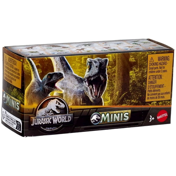 Jurassic World MINIS Series 1 Mystery Pack (2 RANDOM Figures)