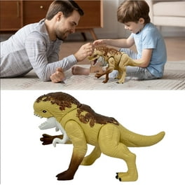 PlayWorld Prehistoric Past Walking Triceratops Dinosaur Toy