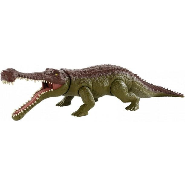 Jurassic World Massive Biters Sarcosuchus Larger-Sized Dinosaur
