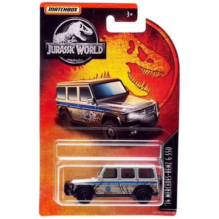 Jurassic World Matchbox '14 Mercedes-Benz G 550 Diecast Car (Muddy)