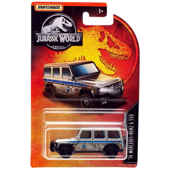 Jurassic World Matchbox '14 Mercedes-Benz G 550 Diecast Car (Muddy)