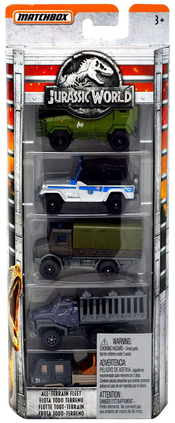 Matchbox jurassic sales world 5 pack