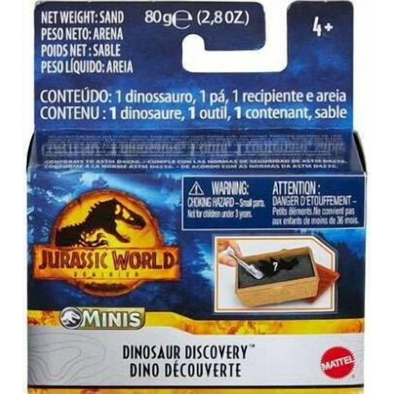Jurassic World Mattel Dinosaur Discovery Mini Figure