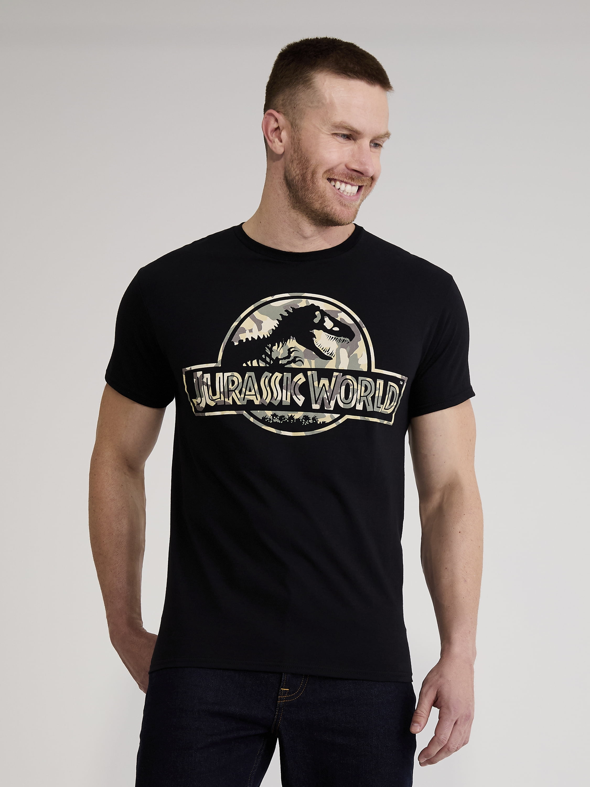 Jurassic World, Men's & Big Men's Graphic Tee Shirt, Sizes S-3XL