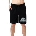 thumbnail image 1 of Jurassic World Mens' Dinosaur Film Movie Park Logo Sleep Pajama Shorts, 1 of 6