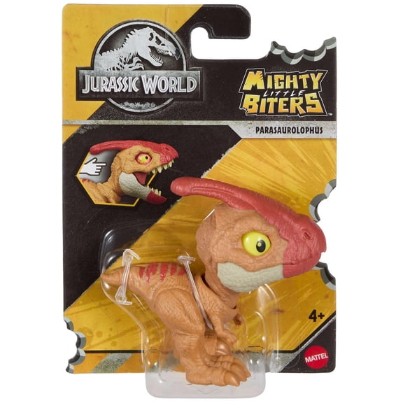 Jurassic World Mighty Little Biters Parasaurolophus Mini Figure