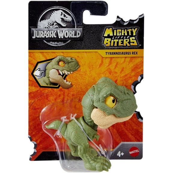 Jurassic World Mighty Little Biters Tyrannosaurus Rex Mini Figure