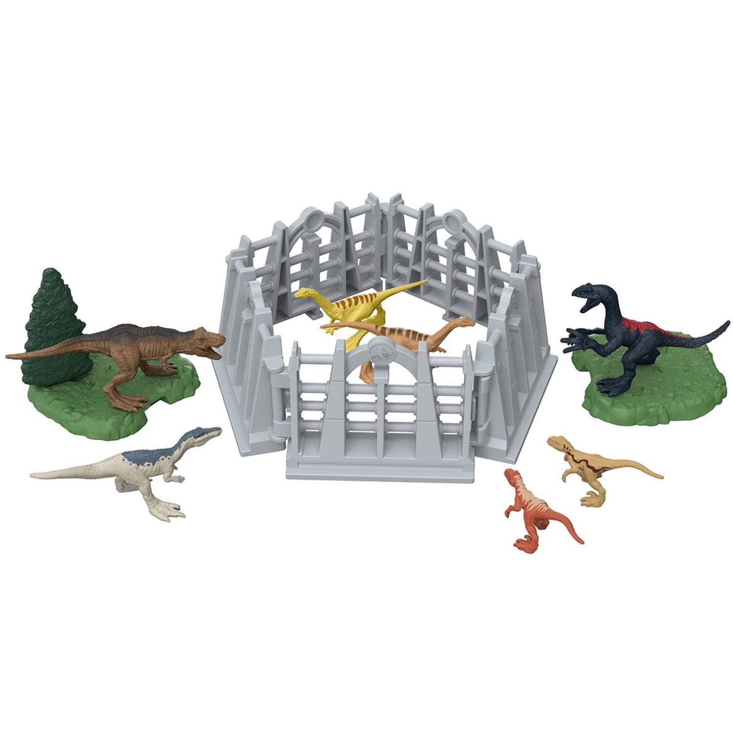 Jurassic World Minis On-The-Go Dinosaur Danger Set