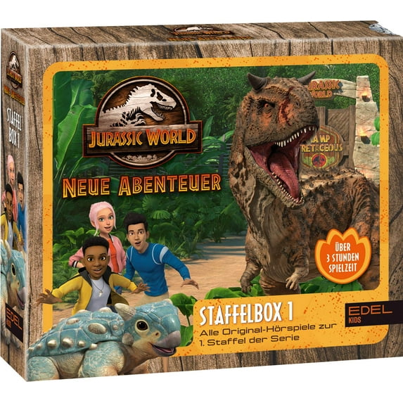 Jurassic World - Neue Abenteuer: Alle Original-Hörspiele zur 1. Staffel (Folge 1 - (Audiobook)